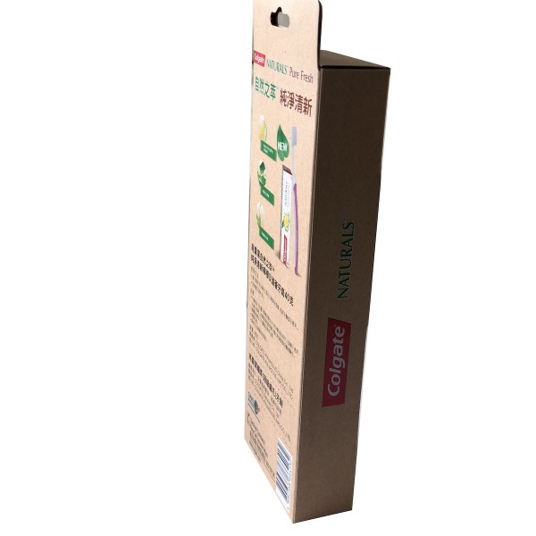PG74 - Toothbrush Kraft Paper Box 