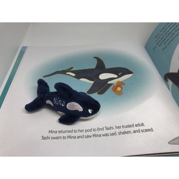 PG123 - Children Book with Plush Toy 